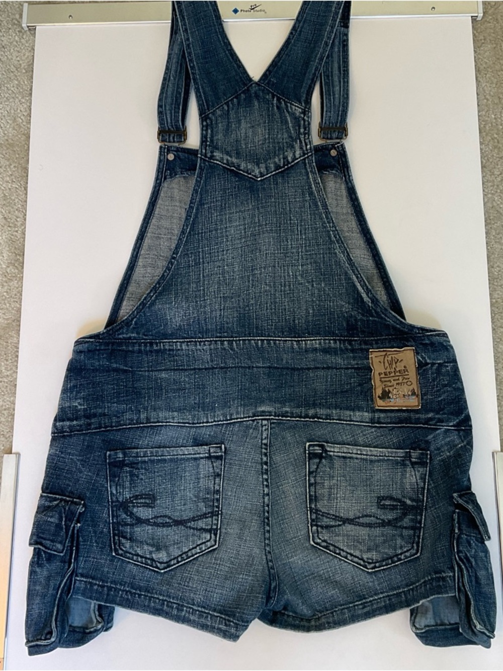 Chip & Pepper Y2K Overall Shorts 32 - Picture 4 of 16